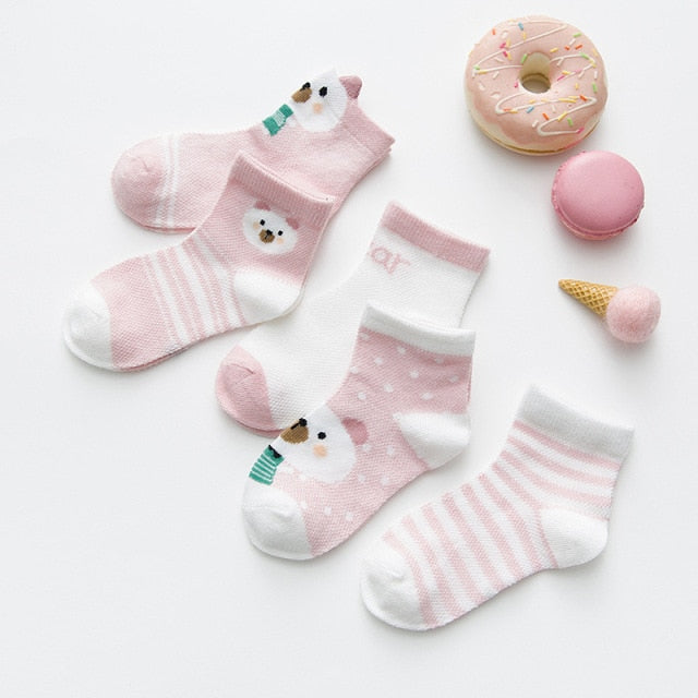 Cotton Mesh Baby Socks